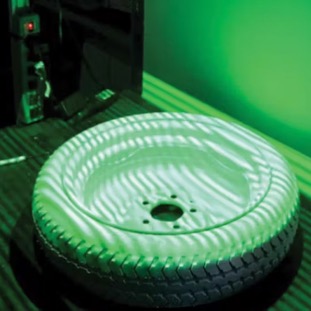 Scanning by means of a dual-projector SLI scanner