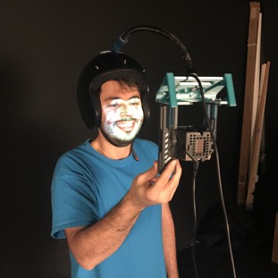Spatial AR Digital Face Paint