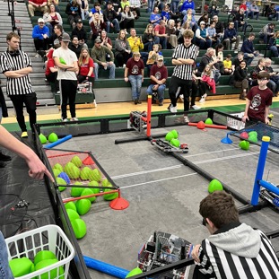 Judging a local VEX Robotics event