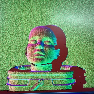 Visualizing a 3D SLI scan